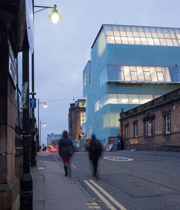 Steven Holl 设计的透明之光 | 格拉斯哥艺术学院 Reid 大楼