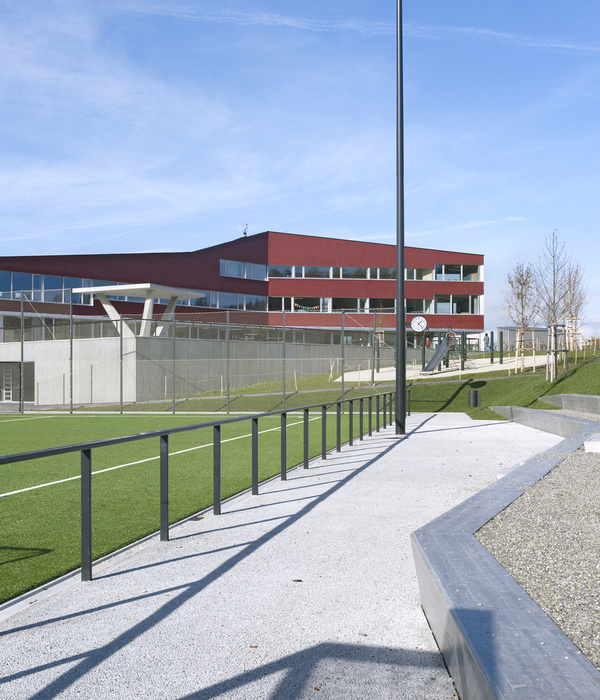 Niederwangen-Ried School and Sports Fields | 融合自然与建筑的绿色学习空间