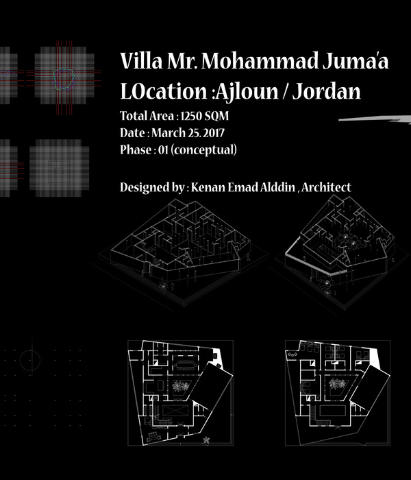 Kenan Belal丨别墅建筑丨Mr. Jum'aa Villa