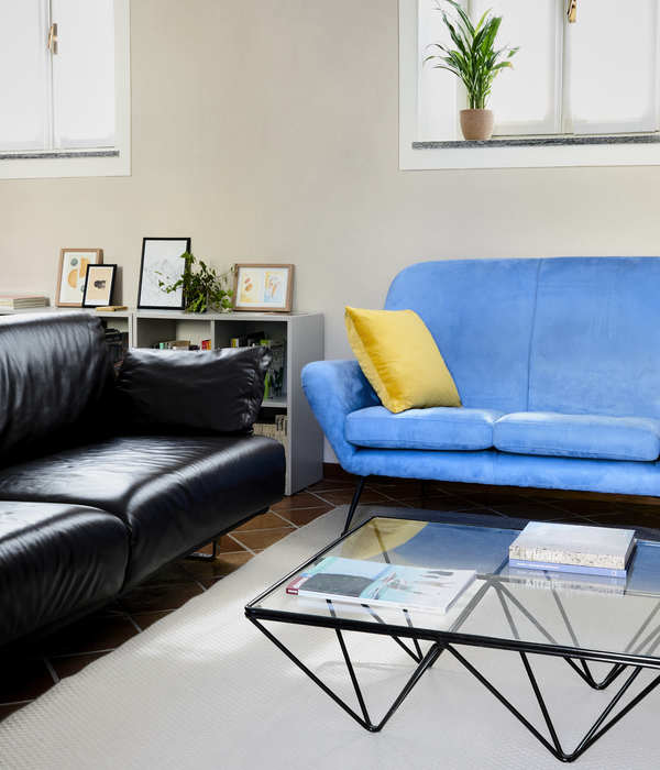 光、物质与复古风格的融合——MARCELLO NETTI 公寓设计