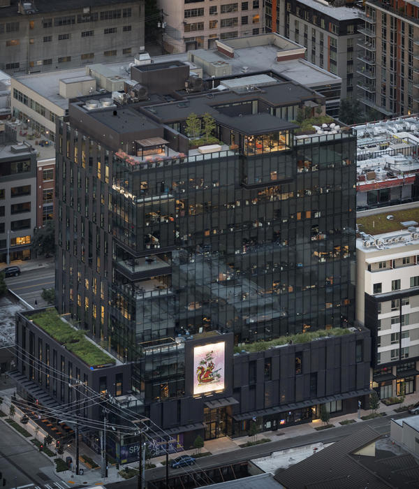 Seattle 社区新地标—— Olson Kundig 设计的 9th & Thomas 多用途建筑