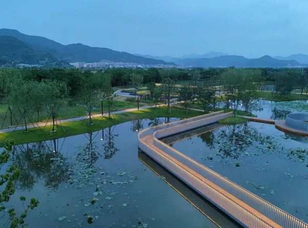 台州鉴洋湖湿地公园 | 基于自然的解决方案重现生态繁荣