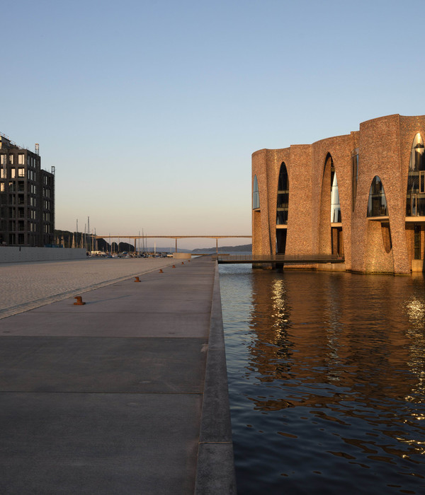 Olafur Eliasson 和 Sebastian Behmann 的 Fjordenhus | 丹麦砖与曲线的完美结合