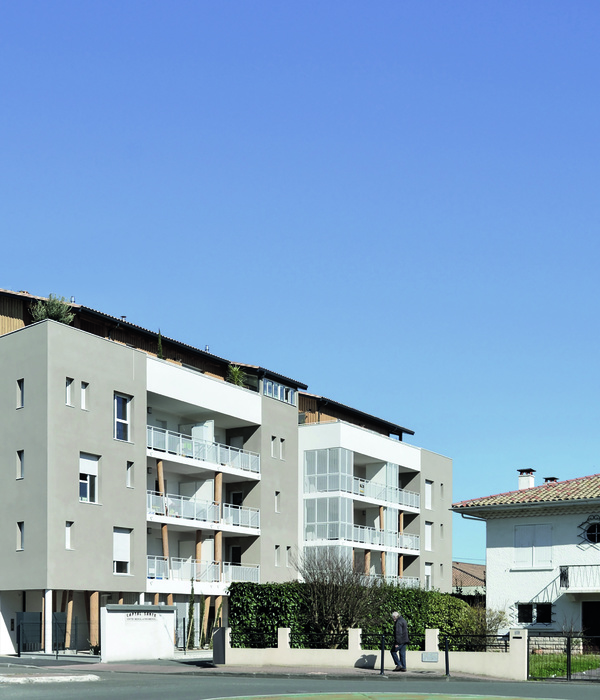 URB1N Agence(s) d'architecture 丨公寓建筑丨 Couleur d'O 24 logements