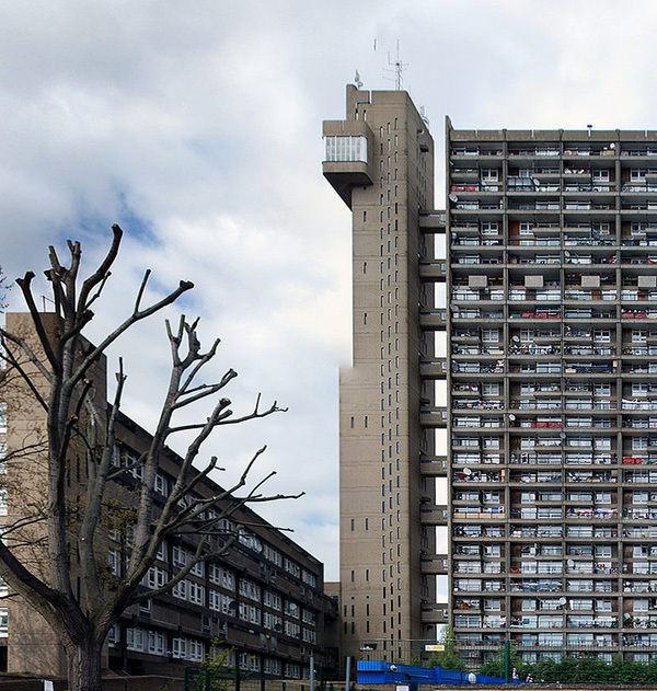 伦敦地标 | 粗糙主义风格的 Trellick Tower