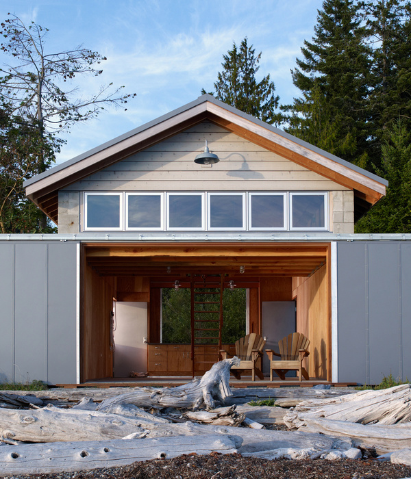 翻转魅力——Hood Canal Boat House