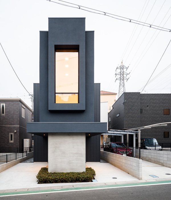 視線が抜ける家   Slender House Kouichi Kimura Architects