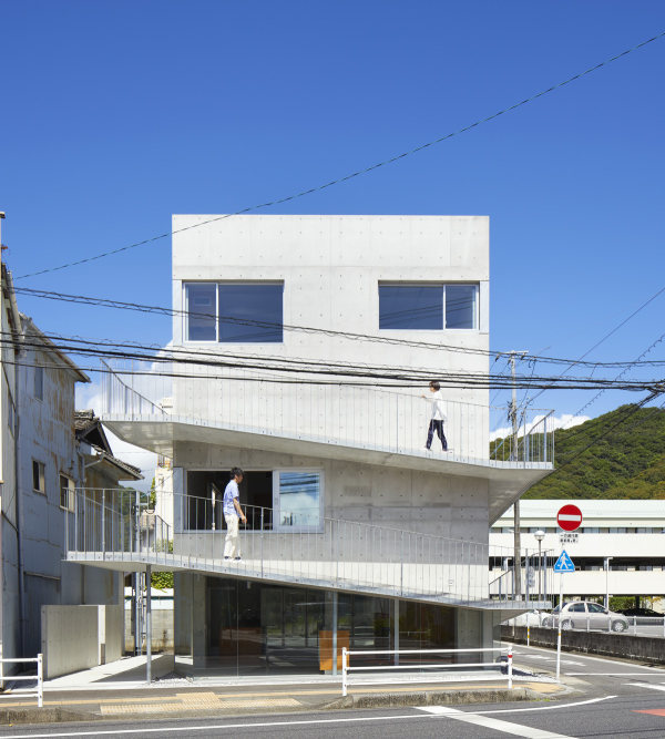 日本 SJ 住宅 | 三维双胞胎住宅的社区互动设计