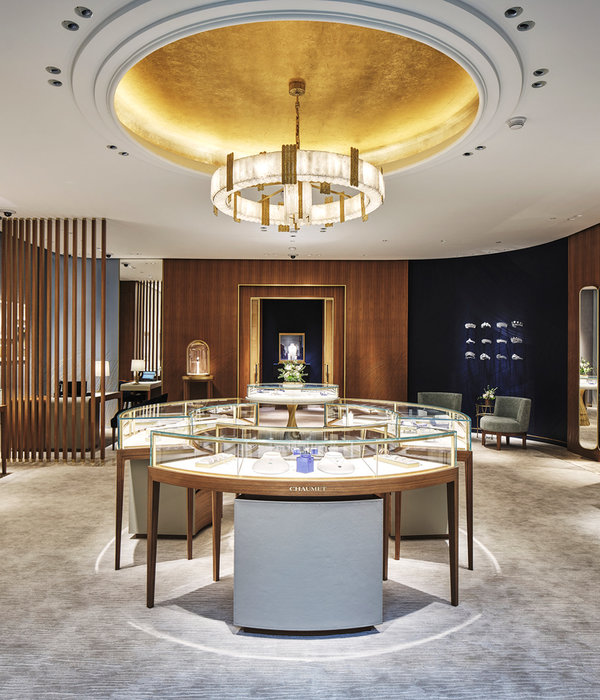 科威特 CHAUMET 珠宝店的设计亮点