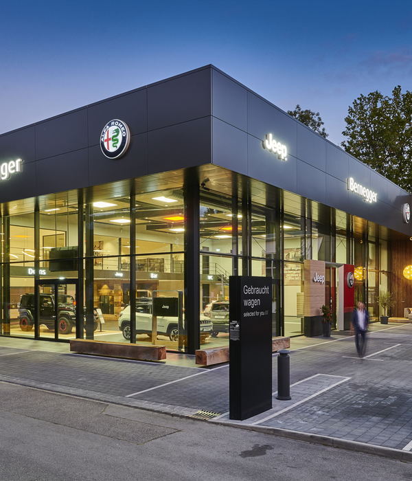 Fiat Chrysler Automobiles Showroom by Stoeger Architects Rohrdorf