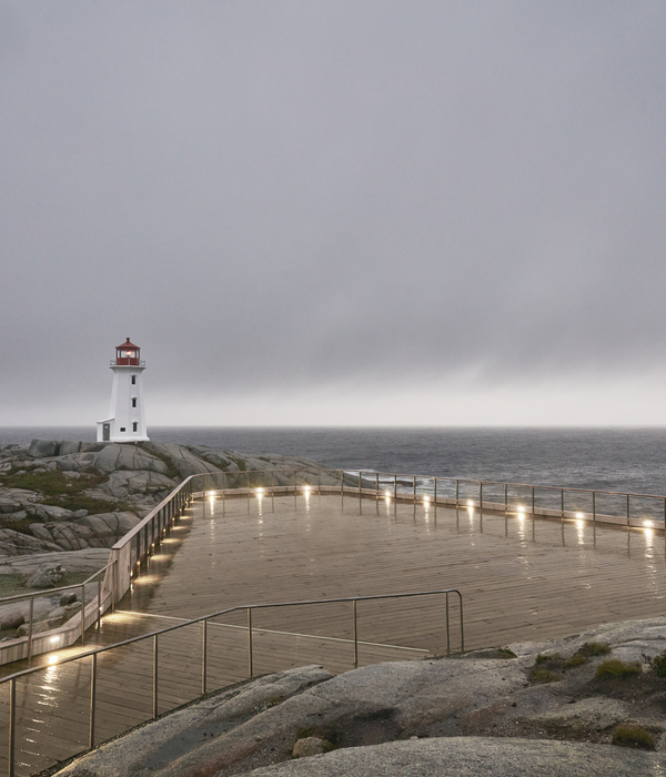 海滨秘境 | Peggy’s Cove 灯塔无障碍观景平台设计