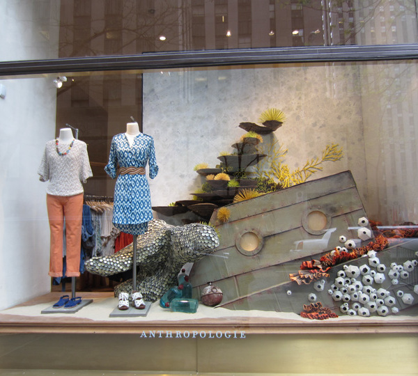 Anthropologie sea world windows, New York