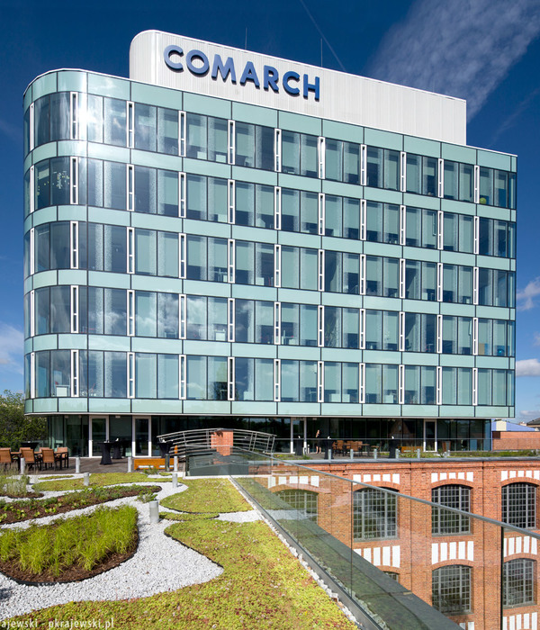 波兰Łódź市 Comarch 办公大楼设计精要