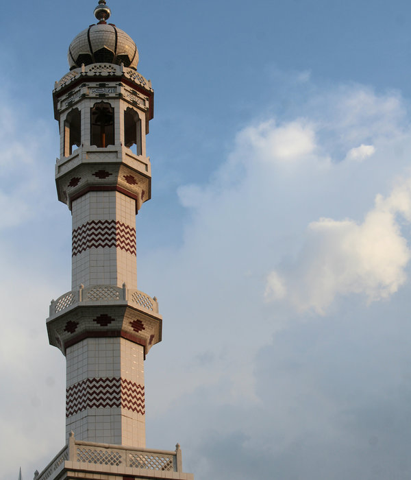 EXTERIOR VIEW OF MOSQUE