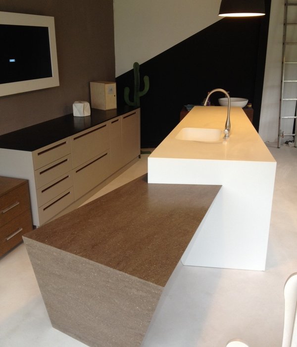 CUCINE tutto Corian，现代简约厨房设计典范