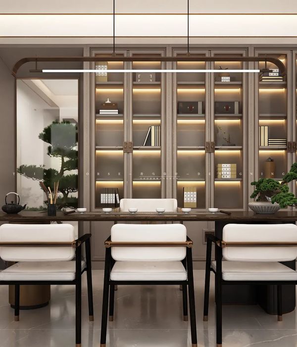 绿地国际生态城600㎡意式轻奢别墅 | 陈哲梧设计团队打造舒适高雅新家居