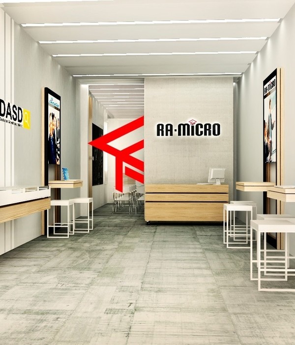 《RA-MICRO store》——极简工业风，打造前卫购物空间