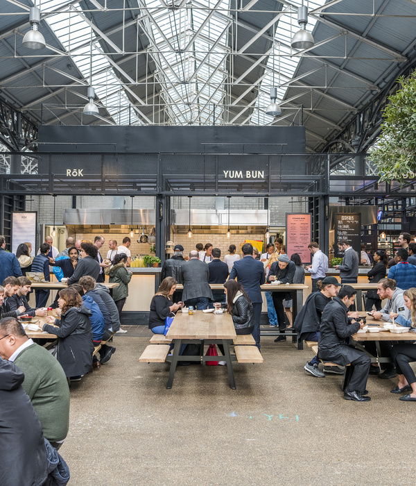 伦敦老斯皮塔菲尔德市场 | Foster + Partners 的模块化美食岛设计