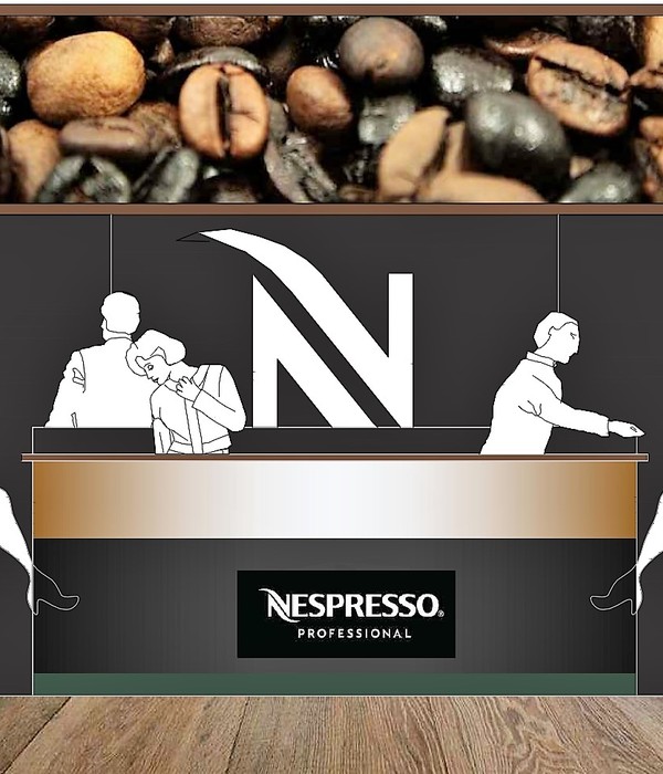 意式咖啡盛宴——NESPRESSO LAVAZZA 展台设计