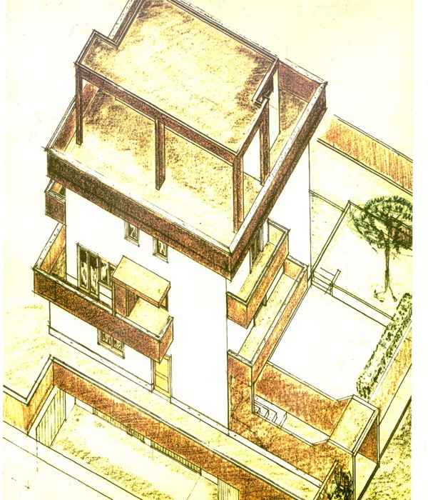 1986 年罗马 Salasco 别墅建筑——技术与质量的抗衡