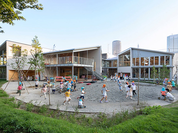 Kashimada保育园，日本 / TERRAIN architects