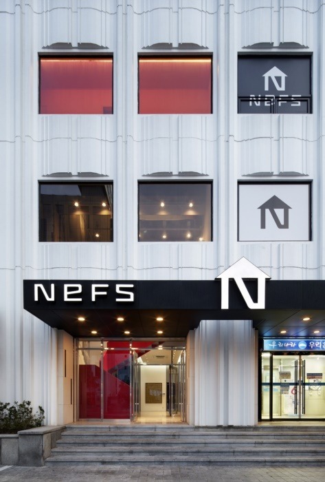 韩国 Nefs 总部及展览馆——融入办公与展览的新概念空间