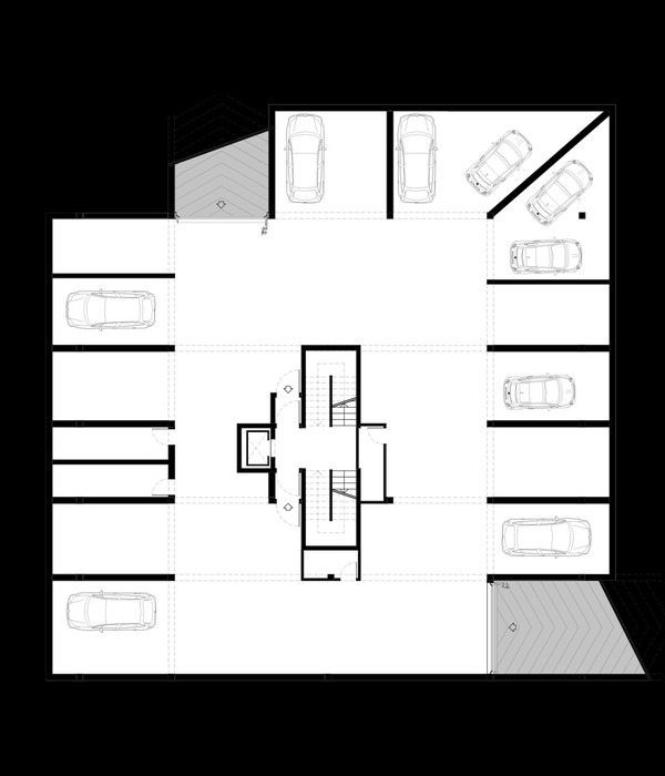 罗马 Saxa Rubra 公寓建筑 | 室内外一体化设计