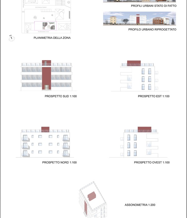 未实现的独栋住宅设计 | Progettazione 1 unipr