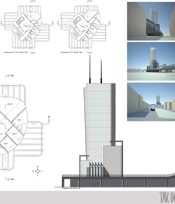 意大利 San Benedetto del Tronto 市地标性建筑规划