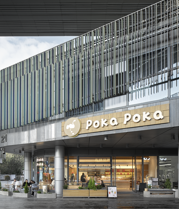 现代空间中的温暖木屋——Poka Poka面包便利二店设计