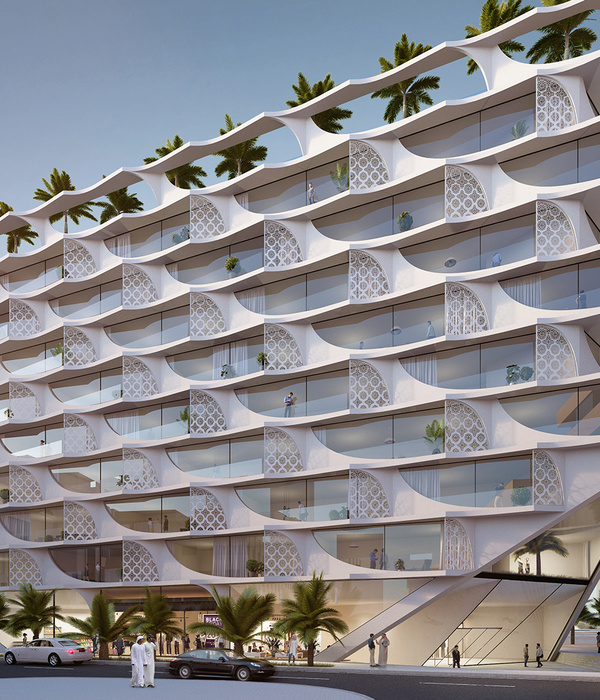 Abu Dhabi Mixed Use Development Abu Dhabi Peter Pichler Architecture