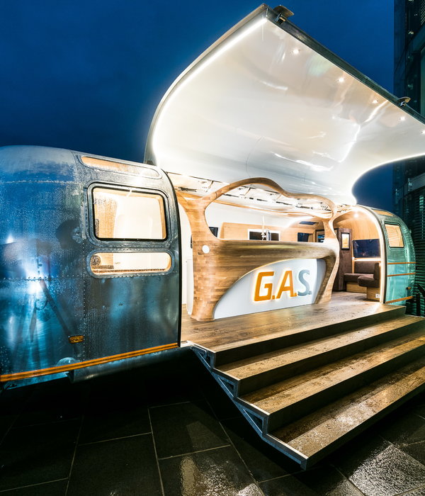 Airstream 展示房——流动的广告舞台