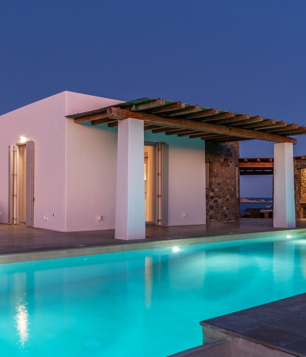 爱琴海边的梦幻别墅——Mykonos Architects 的 Villa Agapo