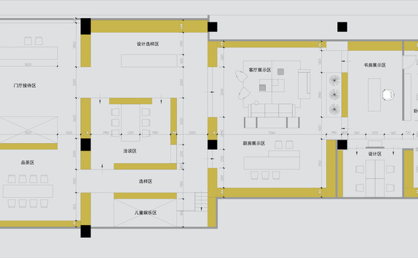 湖南邵阳宝源木业现代多元化组合品牌店设计