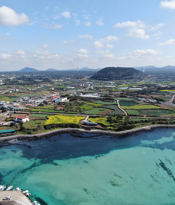 盖亚住宅 | 融入济州岛自然环境的单层住宅