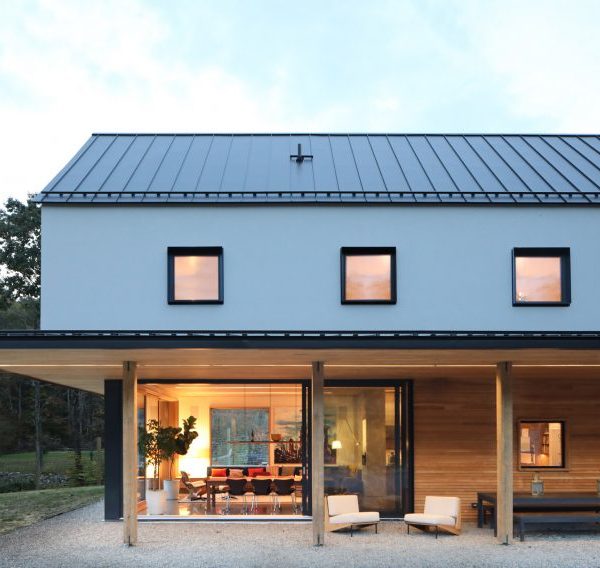 纽约州 Gallatin Passivhaus | 历史农场上的现代绿色住宅