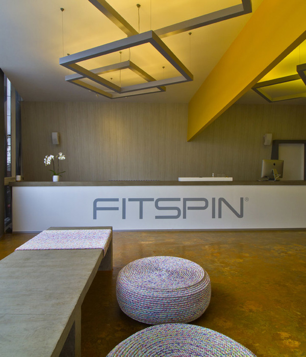 墨西哥 Fitspin 健身中心 室内设计展现活力空间