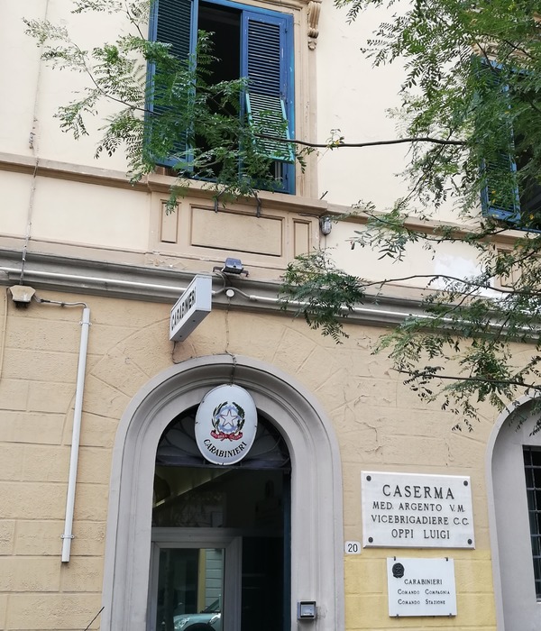 Lavori di manutenzione straordinaria edifici provinciali porzione di copertura Caserma Carabinieri di Pontedera