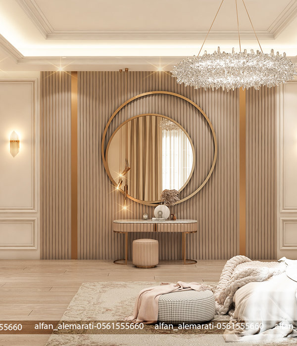 Anastasiya Gushchina丨平层丨NEW CLASSIC LUXURY BEDROOM