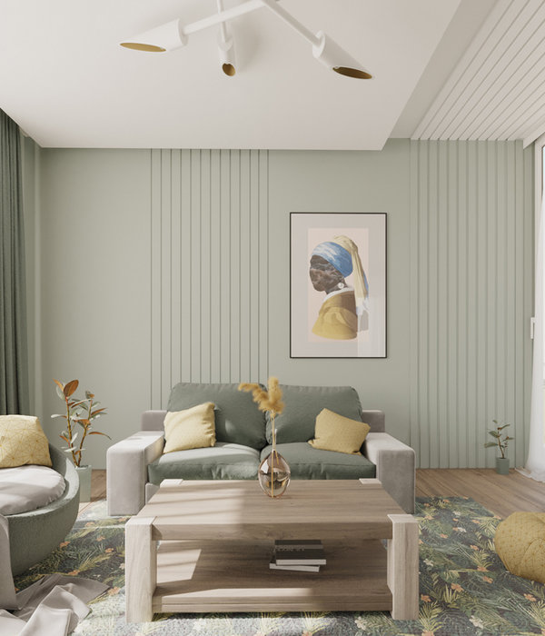 Anastasiya Gushchina丨平层丨Interior Design / calm tones