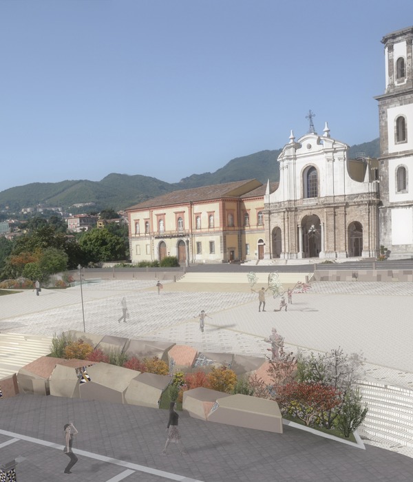 Francesco Catena丨广场丨Riquaificazione Piazza San Francesco - Cava De Tirreni