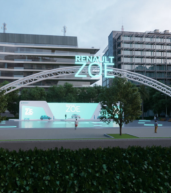 Renault ZOE Launch Virtual Event Design