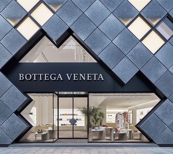 东京银座 BOTTEGA VENETA 旗舰店 | 融合意日风格的高端奢侈空间