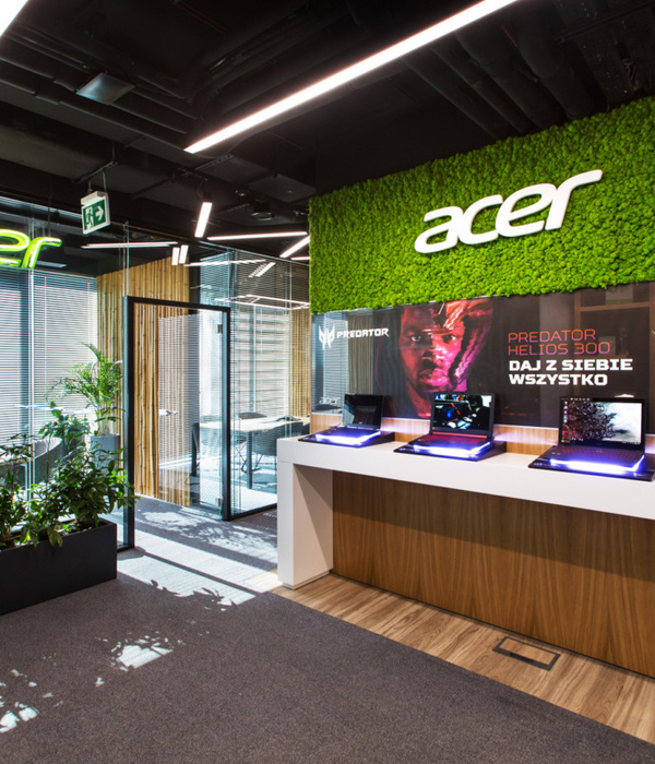 自然元素融合现代风格，波兰华沙 Acer 办公室设计