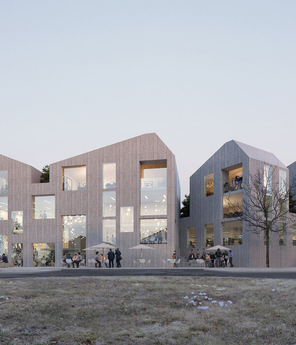 Nord Odal Library, Bank and Housing  Reiulf Ramstad Arkitekter