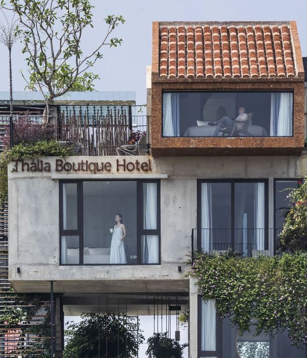 越南 Hoi An 新型酒店 Thalia Boutique，空中楼阁般的非传统设计