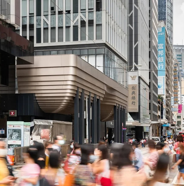 香港德诚大厦重建项目 | 优雅建筑围挡成焦点