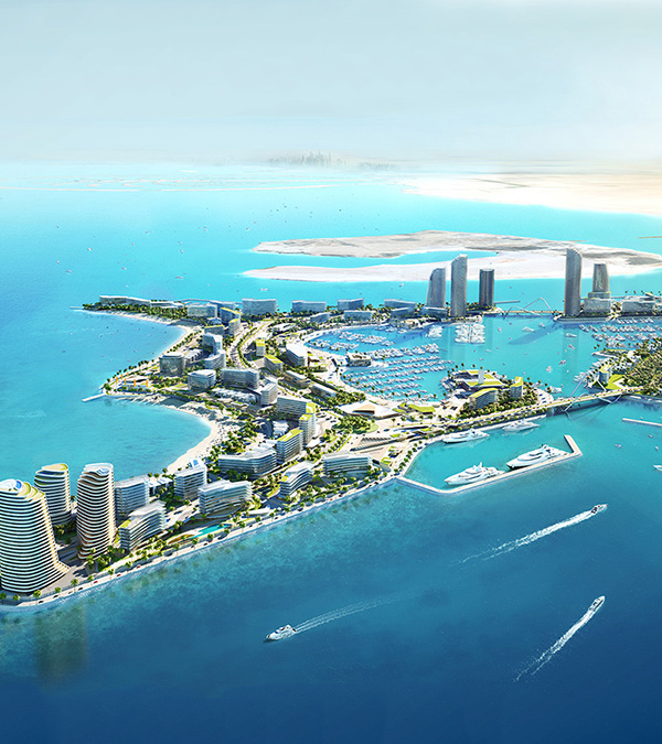 中东海上明珠——Marina Islands Master Plan