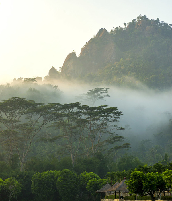 印尼 Amanjiwo 度假村 | 融合火山景观与文化的世外桃源