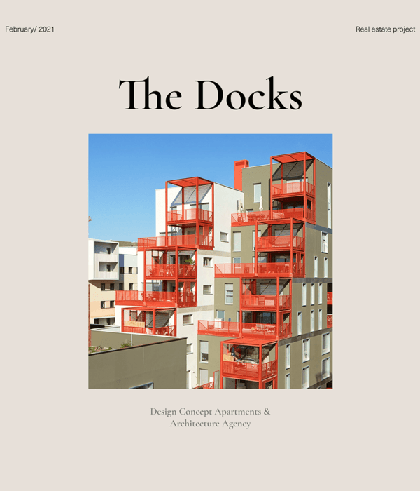 THE DOCKS Website concept